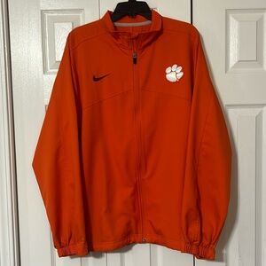 Nike brand Clemson Dri-Fit jacket.  Probably unisex. Size Large.  NWOT
